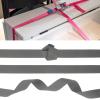 Rebower Nylon Webbing Strap, 50 Yards x 7/8 Inch Polypropylene Webbing Lightweight Strapping Backpack Band for DIY Gear Repair Outdoor Luggage Cargo Straps, Dark Grey view 4