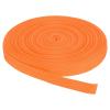 Rebower Nylon Webbing Strap, 50 Yards x 7/8 Inch Polypropylene Webbing Lightweight Strapping Backpack Band for DIY Gear Repair Outdoor Luggage Cargo Straps, Orange view 1
