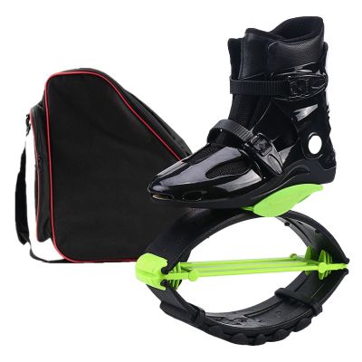 CYHTYM Kangaroo Jump Shoes Fitness Bouncing Shoes Backpack, Male and Female Adolescents Anti-Gravity Running Boots(XX-Large)