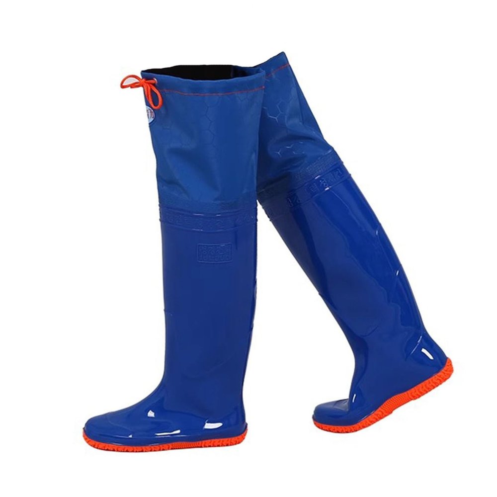 JCWGLY Lightweight Waders for Fishing and Hunting, 60cm High Knee Wading Boots with Anti-Slip Bottom, Waterproof Keeps Warm(5)