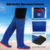 JCWGLY Lightweight Waders for Fishing and Hunting, 60cm High Knee Wading Boots with Anti-Slip Bottom, Waterproof Keeps Warm(5) view 3