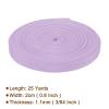 Rebower Nylon Webbing Strap, 25 Yards x 7/8 Inch Polypropylene Webbing Lightweight Strapping Backpack Band for DIY Gear Repair Outdoor Luggage Cargo Straps, Light Hot Pink view 2