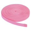 Rebower Nylon Webbing Strap, 50 Yards x 7/8 Inch Polypropylene Webbing Lightweight Strapping Backpack Band for DIY Gear Repair Outdoor Luggage Cargo Straps, Pink view 1