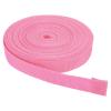 Rebower Nylon Webbing Strap, 10 Yards x 7/8 Inch Polypropylene Webbing Lightweight Strapping Backpack Band for DIY Gear Repair Outdoor Luggage Cargo Straps, Pink view 1