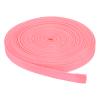 Rebower Nylon Webbing Strap, 25 Yards x 7/8 Inch Polypropylene Webbing Lightweight Strapping Backpack Band for DIY Gear Repair Outdoor Luggage Cargo Straps, Light Pink view 1