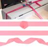 Rebower Nylon Webbing Strap, 25 Yards x 7/8 Inch Polypropylene Webbing Lightweight Strapping Backpack Band for DIY Gear Repair Outdoor Luggage Cargo Straps, Light Pink view 4