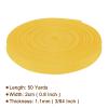 Rebower Nylon Webbing Strap, 50 Yards x 7/8 Inch Polypropylene Webbing Lightweight Strapping Backpack Band for DIY Gear Repair Outdoor Luggage Cargo Straps, Yellow view 2