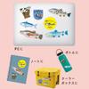 Okataoka Greeting Life Sticker Pack Fishing OKCK-46 Pink view 3