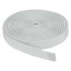 Rebower Nylon Webbing Strap, 25 Yards x 1 Inch Polypropylene Webbing Lightweight Strapping Backpack Band for DIY Gear Repair Outdoor Luggage Cargo Straps, Silver view 1