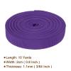 Rebower Nylon Webbing Strap, 10 Yards x 7/8 Inch Polypropylene Webbing Lightweight Strapping Backpack Band for DIY Gear Repair Outdoor Luggage Cargo Straps, Dark Purple view 2