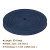 Rebower Nylon Webbing Strap, 50 Yards x 7/8 Inch Polypropylene Webbing Lightweight Strapping Backpack Band for DIY Gear Repair Outdoor Luggage Cargo Straps, Deep Blue view 2