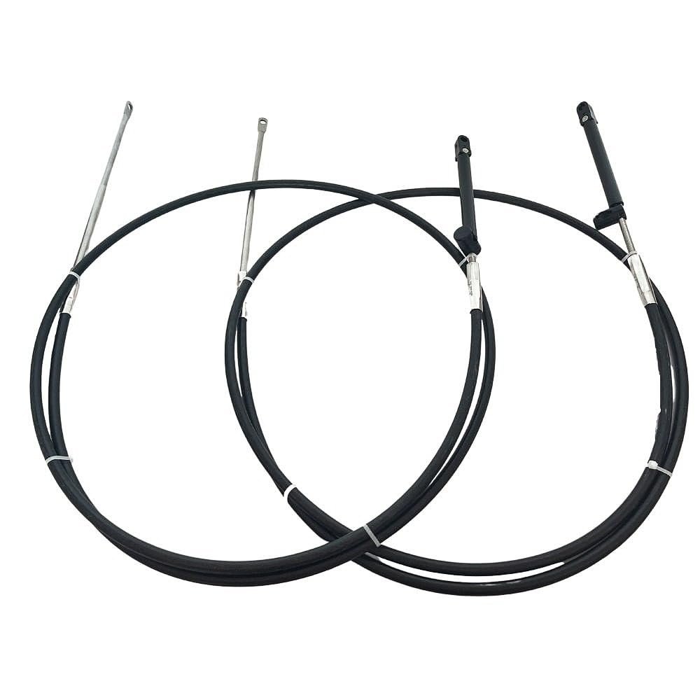 Compass-Yang CC189XX Control Cable Compatible with Dometic Seastar,8ft 9ft 10ft 11ft 12ft 13ft 14ft 15ft 16ft 17ft 18ft 19ft 20ft (1pc CC18910 10ft)