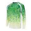 CGJSY Men's Mountain Bike Jersey Shirt Long Sleeve Off-Road Motocross Downhill Cycling Jersey Men's Racing Jersey Quick-Dry(Green,X-Large) view 1