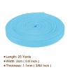 Rebower Nylon Webbing Strap, 25 Yards x 7/8 Inch Polypropylene Webbing Lightweight Strapping Backpack Band for DIY Gear Repair Outdoor Luggage Cargo Straps, Sky Blue view 2