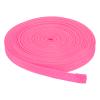 Rebower Nylon Webbing Strap, 50 Yards x 7/8 Inch Polypropylene Webbing Lightweight Strapping Backpack Band for DIY Gear Repair Outdoor Luggage Cargo Straps, Rose Pink view 1