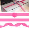 Rebower Nylon Webbing Strap, 50 Yards x 7/8 Inch Polypropylene Webbing Lightweight Strapping Backpack Band for DIY Gear Repair Outdoor Luggage Cargo Straps, Rose Pink view 4
