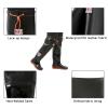 JCWGLY Outdoor Fishing Boots Hip Waders for Men Women, Lightweight Waterproof Wader Boots Rain Boots, Thicken Warm(10.5) view 4