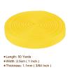 Rebower Nylon Webbing Strap, 50 Yards x 1 Inch Polypropylene Webbing Lightweight Strapping Backpack Band for DIY Gear Repair Outdoor Luggage Cargo Straps, Bright Yellow view 2