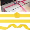 Rebower Nylon Webbing Strap, 50 Yards x 1 Inch Polypropylene Webbing Lightweight Strapping Backpack Band for DIY Gear Repair Outdoor Luggage Cargo Straps, Bright Yellow view 4