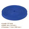 Rebower Nylon Webbing Strap, 50 Yards x 7/8 Inch Polypropylene Webbing Lightweight Strapping Backpack Band for DIY Gear Repair Outdoor Luggage Cargo Straps, Dark Blue view 2
