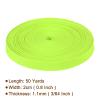 Rebower Nylon Webbing Strap, 50 Yards x 7/8 Inch Polypropylene Webbing Lightweight Strapping Backpack Band for DIY Gear Repair Outdoor Luggage Cargo Straps, Fluorescent Green view 2