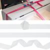 Rebower Nylon Webbing Strap, 50 Yards x 1 Inch Polypropylene Webbing Lightweight Strapping Backpack Band for DIY Gear Repair Outdoor Luggage Cargo Straps, White view 4