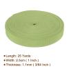 Rebower Nylon Webbing Strap, 25 Yards x 1 Inch Polypropylene Webbing Lightweight Strapping Backpack Band for DIY Gear Repair Outdoor Luggage Cargo Straps, Light Green view 2