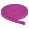 Rebower Nylon Webbing Strap, 50 Yards x 7/8 Inch Polypropylene Webbing Lightweight Strapping Backpack Band for DIY Gear Repair Outdoor Luggage Cargo Straps, Rose Red view 1