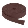 Rebower Nylon Webbing Strap, 10 Yards x 7/8 Inch Polypropylene Webbing Lightweight Strapping Backpack Band for DIY Gear Repair Outdoor Luggage Cargo Straps, Deep Brown view 1