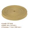 Rebower Nylon Webbing Strap, 50 Yards x 7/8 Inch Polypropylene Webbing Lightweight Strapping Backpack Band for DIY Gear Repair Outdoor Luggage Cargo Straps, Dark Khaki view 2