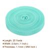 Rebower Nylon Webbing Strap, 25 Yards x 1 Inch Polypropylene Webbing Lightweight Strapping Backpack Band for DIY Gear Repair Outdoor Luggage Cargo Straps, Pale Blue view 2