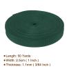 Rebower Nylon Webbing Strap, 50 Yards x 1 Inch Polypropylene Webbing Lightweight Strapping Backpack Band for DIY Gear Repair Outdoor Luggage Cargo Straps, Dark Green view 2