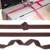 Rebower Nylon Webbing Strap, 25 Yards x 7/8 Inch Polypropylene Webbing Lightweight Strapping Backpack Band for DIY Gear Repair Outdoor Luggage Cargo Straps, Deep Brown view 4
