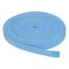 Rebower Nylon Webbing Strap, 25 Yards x 7/8 Inch Polypropylene Webbing Lightweight Strapping Backpack Band for DIY Gear Repair Outdoor Luggage Cargo Straps, Blue view 1