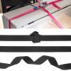 Rebower Nylon Webbing Strap, 10 Yards x 1 Inch Polypropylene Webbing Lightweight Strapping Backpack Band for DIY Gear Repair Outdoor Luggage Cargo Straps, Black view 4