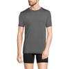 Lands' End Men's Flex Performance Crewneck Undershirt Medium Warm Graphite view 1