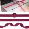 Rebower Nylon Webbing Strap, 10 Yards x 1 Inch Polypropylene Webbing Lightweight Strapping Backpack Band for DIY Gear Repair Outdoor Luggage Cargo Straps, Wine Red view 4