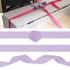 Rebower Nylon Webbing Strap, 50 Yards x 1 Inch Polypropylene Webbing Lightweight Strapping Backpack Band for DIY Gear Repair Outdoor Luggage Cargo Straps, Light Hot Pink view 4