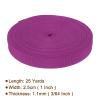 Rebower Nylon Webbing Strap, 25 Yards x 1 Inch Polypropylene Webbing Lightweight Strapping Backpack Band for DIY Gear Repair Outdoor Luggage Cargo Straps, Deep Hot Pink view 2