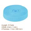Rebower Nylon Webbing Strap, 10 Yards x 1 Inch Polypropylene Webbing Lightweight Strapping Backpack Band for DIY Gear Repair Outdoor Luggage Cargo Straps, Sky Blue view 2