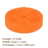 Rebower Nylon Webbing Strap, 10 Yards x 1 Inch Polypropylene Webbing Lightweight Strapping Backpack Band for DIY Gear Repair Outdoor Luggage Cargo Straps, Orange view 2
