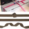 Rebower Nylon Webbing Strap, 25 Yards x 1 Inch Polypropylene Webbing Lightweight Strapping Backpack Band for DIY Gear Repair Outdoor Luggage Cargo Straps, Coffee view 4