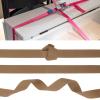 Rebower Nylon Webbing Strap, 25 Yards x 1 Inch Polypropylene Webbing Lightweight Strapping Backpack Band for DIY Gear Repair Outdoor Luggage Cargo Straps, Light Coffee view 4