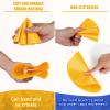 Poly Spot Markers Rubber Floor Dots 9 inch 8/16/24 Pcs Flat Cones Non-slip Agility Markers Poly Spots for Gym Soccer Basketball Sports Speed Agility Training, Classroom Activities, Exercise Drills view 4
