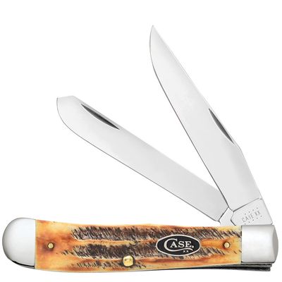 Case XX WR POCKET KNIFE, 6.5 BONESTAG TRAPPER, 4 1/8 INCHES CLOSED, ITEM #39870