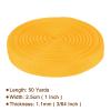 Rebower Nylon Webbing Strap, 50 Yards x 1 Inch Polypropylene Webbing Lightweight Strapping Backpack Band for DIY Gear Repair Outdoor Luggage Cargo Straps, Ginger Yellow view 2