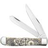 Case XX WR POCKET KNIFE, COGS 3D NATURAL BONE TRAPPER, 4 1/8 INCHES CLOSED, ITEM #1067699 view 1