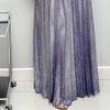Business Casual Shirt Dress for Women Ruffle Flowy Shirt Dress Long Sleeves A Line Pleated Midi Dresses with Belt (X-Large,Purple) view 4