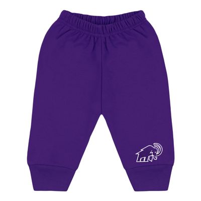 College Baby NCAA Infant Jogger Sweatpants, Amherst Logo, Purple, 12 Months