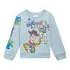 Disney Toy Story Woody Buzz Lightyear Alien Toddler Boys Fleece Sweatshirt and Jogger Pants Outfit Set Pale Blue 5T view 2